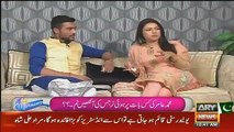 Muhammad Amir’s wife got emotional after telling her love Story in Live Show