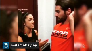 Why are Sasha and Bayley fighting over Seth Rollins
