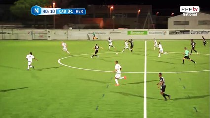 Beau face à face avec le gardien