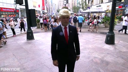 10 Hours Of Walking In NYC As A Donald Trump
