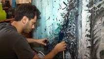 Lebanese artist challenges sectarianism through work