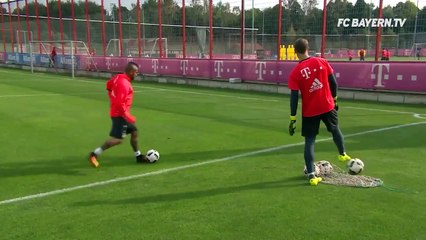 Arturo Vidal extraordinary Goal in trainning 30.09.2016