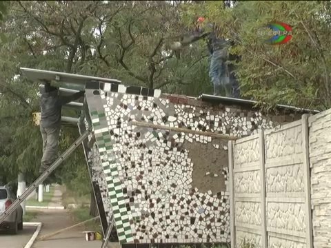 Восстановление инфраструктуры Харцызска