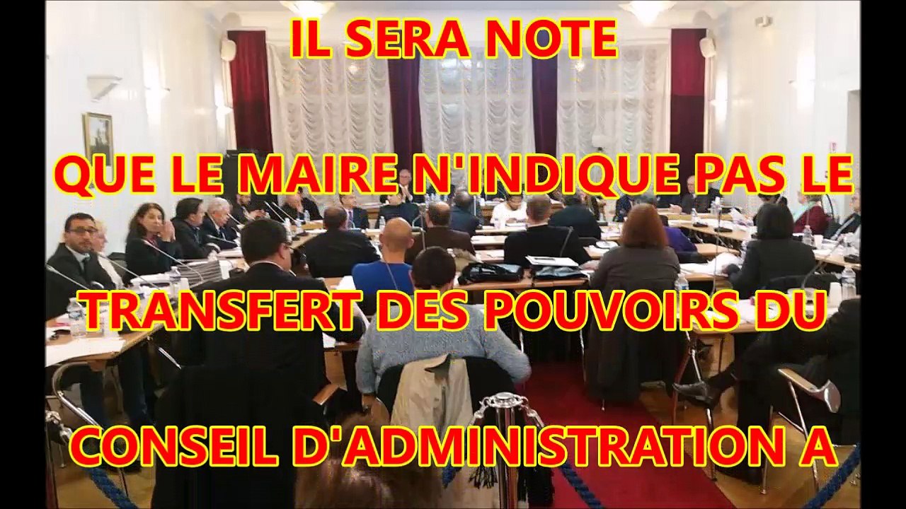 CASC DRANCY CONSEIL MUNICIPAL AUDIO