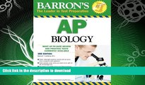 READ BOOK  Barron s AP Biology FULL ONLINE