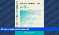 FAVORIT BOOK Examples   Explanations: Administrative Law, Fourth Edition READ EBOOK