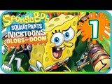 SpongeBob SquarePants & Nicktoons: Globs of Doom Walkthrough Part 1 (PS2, Wii) 100% Level 1 - 1