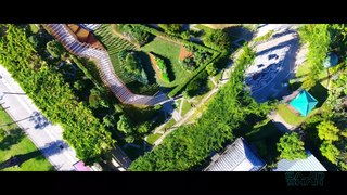 Festival Internacional de Jardins “ Ponte De Lima “ Vista Do Ceu - 4K UHD