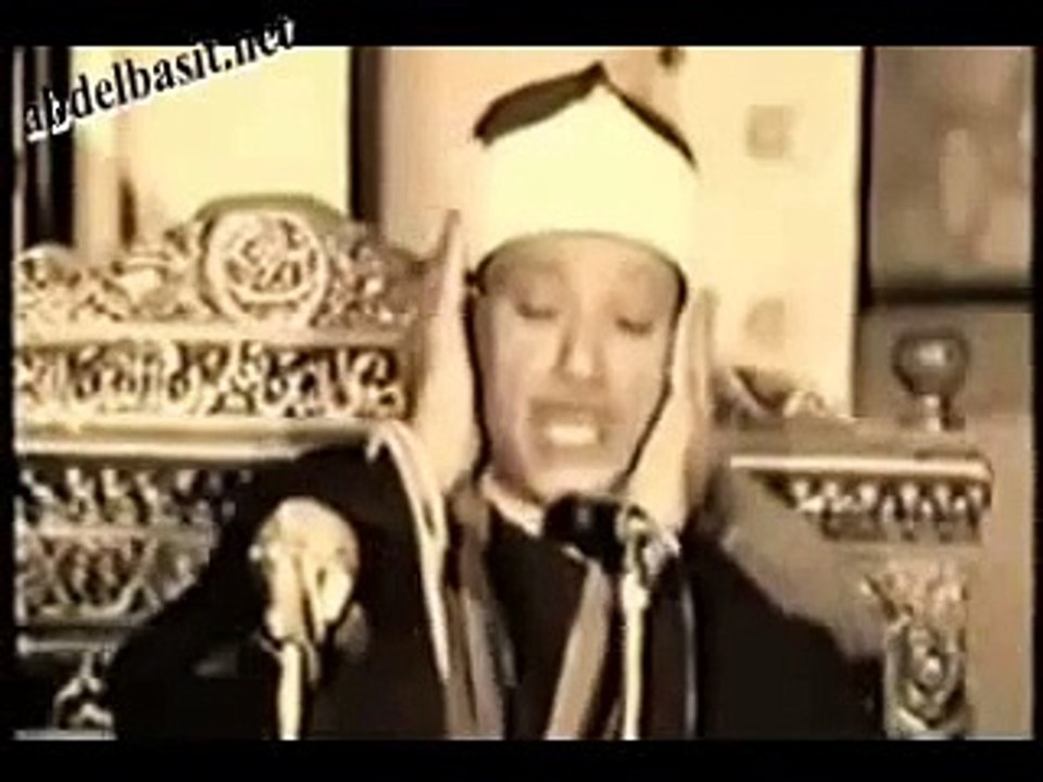 Qari Abdul Basit Abdus Samad - Surah Ibrahim in 1982