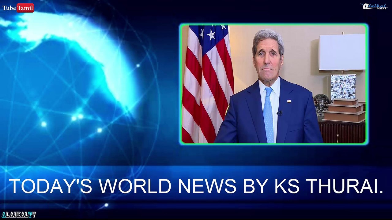 Today's World News. 01.10.16 - By. K.S.Thurai