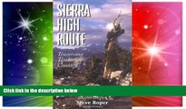 Big Deals  The Sierra High Route: Traversing Timberline Country  Best Seller Books Best Seller