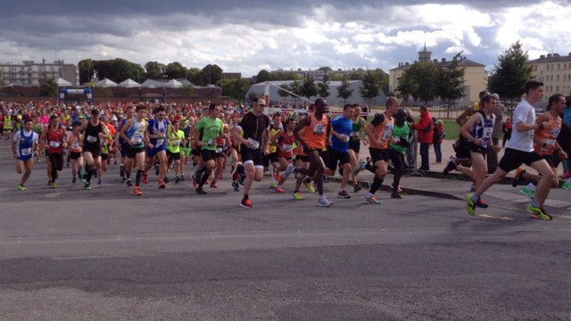 Départ du semi-marathon d'Argentan