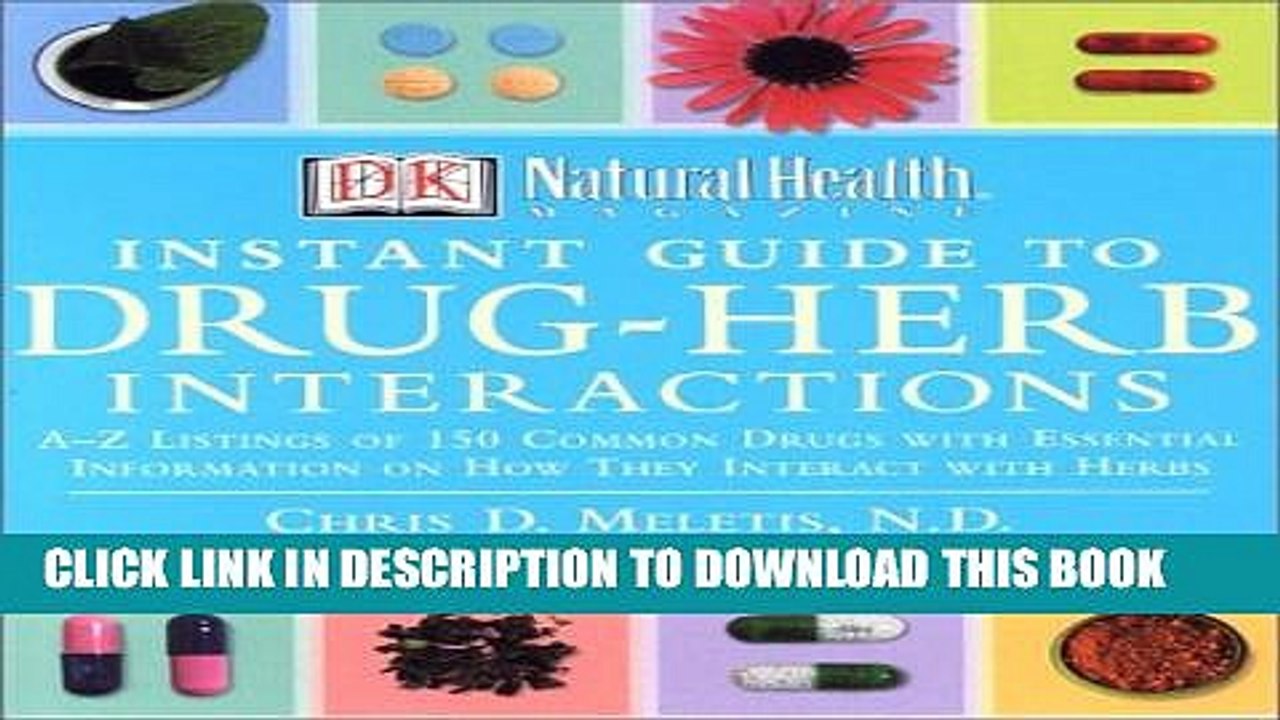 [PDF] Instant Guide To Drug Herb Interactions Popular Collection
