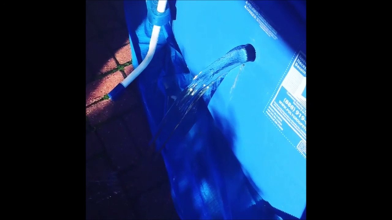 L'eau coule ou l'eau coule pas??? Alors... A votre avis