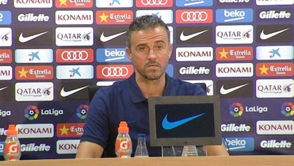 Luis Enrique: "El partido ante el Celta es un reto atractivo"