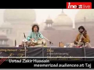 Ustad Zakir Hussain mesmerized audiences at Taj
