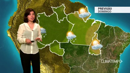 Previsão Norte – Muita chuva no AM e RR