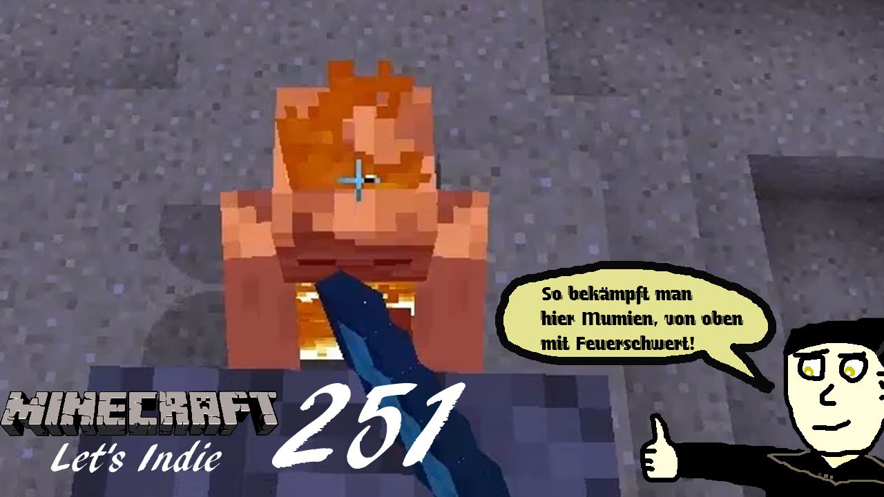 Minecraft Let's Indie 251: Der Kampf mit Mumien