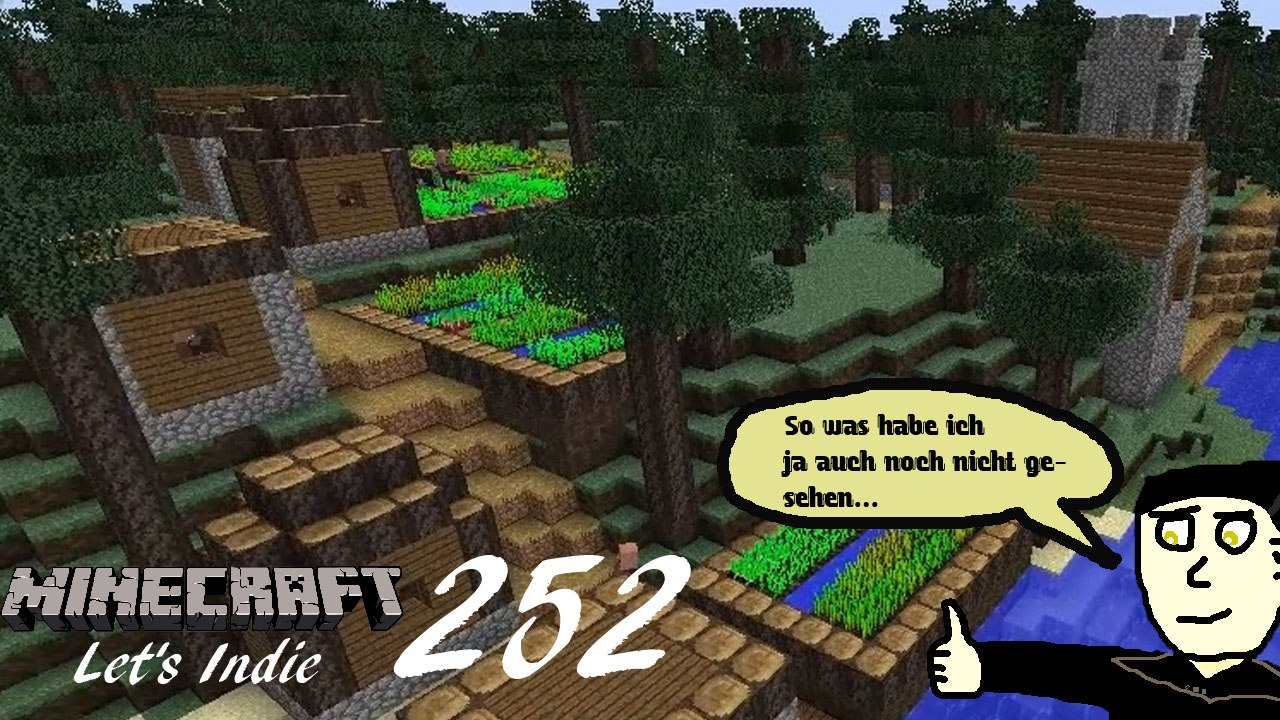 Minecraft Let's Indie 252: Das Winterdorf