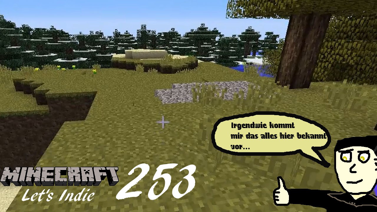 Minecraft Let's Indie 253: Ein bekanntes Gebiet?