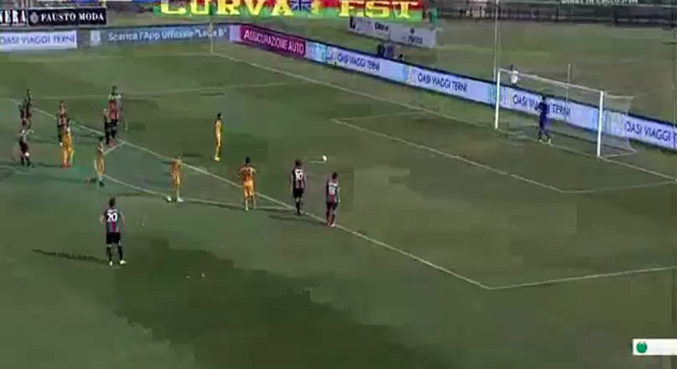 Giampaolo Pazzini penalty Goal - Ternana 0-3 Hellas Verona (01/10/2016)