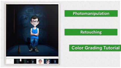 How To Create A Cartoon Character With Photomanipulation & Retouching