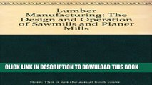 [PDF] Lumber Manufacturing: The Design and Operation of Sawmills and Planer Mills Popular Collection