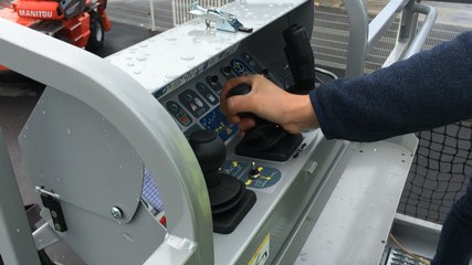 Baptême de nacelle à plus de 20 m chez Manitou