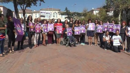 Kadına Şiddet" Protesto Edildi