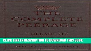 [PDF] The Complete Peerage: Addenda and Corrigenda Vol. 14 Full Online