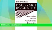 Must Have PDF  Backyard Rocketry: Converting Model Rockets Into Explosive Missiles  Best Seller