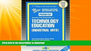 FAVORITE BOOK  TECHNOLOGY (INDUSTRIAL ARTS) EDUCATION (National Teacher Examination Series)