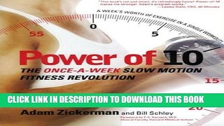 [PDF] Power of 10: The Once-A-Week Slow Motion Fitness Revolution Popular Online