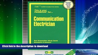 READ BOOK  Communication Electrician(Passbooks) FULL ONLINE