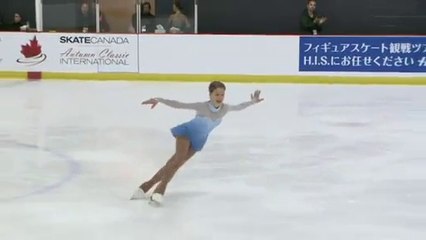 Aurora COTOP at 2016 ACI Junior Ladies Free Program