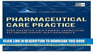 [PDF] Pharmaceutical Care Practice: The Patient-Centered Approach to Medication Management, Third
