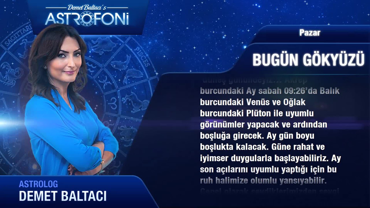 2 Ekim 2016 Pazar Bugün Gökyüzü