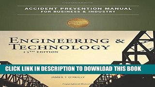 [PDF] Accident Prevention Manual for Business   Industry: Engineering   Technology Full Collection