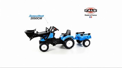 Toy pedal tractor "Landini" by Falk Toys 2050CM 360 view