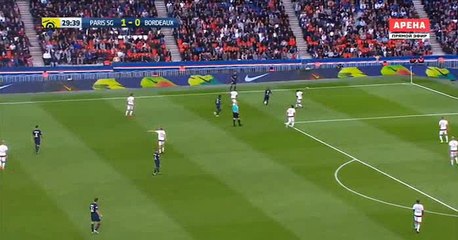 Edinson Cavani Goal - PSG	2-0	Bordeaux 01.10.2016