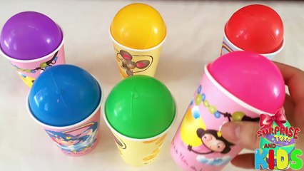 Balls Surprise Cups with Toys Hello Kitty Paw Patrol Frozen Elsa and Anna 2