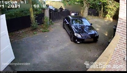 Shooting Involving No Surrender Gang Members Caught on CCTV in Eindhoven the Netherlands  Best Gore