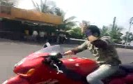 salman khan riding on bike and driving at mumbai