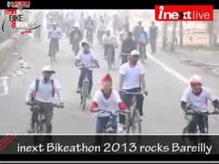 inext Bikeathon 2013 rocks Bareilly