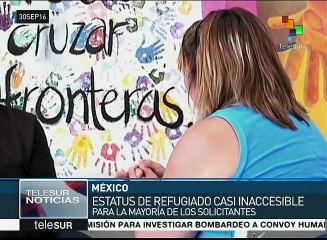 Unas 12 mil personas han solicitado refugio en México en tres años