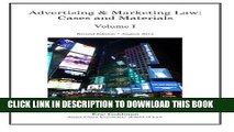 [PDF] Advertising and Marketing Law: Cases and Materials (Volume 1) [Online Books]