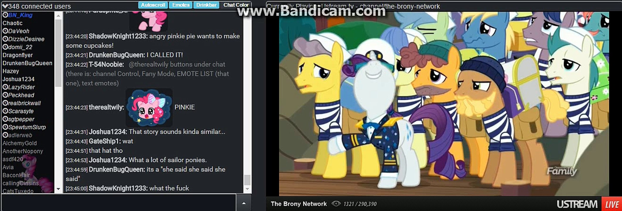 MLP S6 E22 TheBronyNetwork CHAT Live Reaction 2/3
