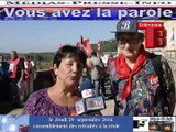 Télévision-Bordeaux-Média-France les retraités sont en colère comme à la réole avec Mélie et Monique
