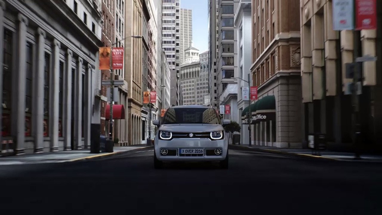 Le petit crossover Suzuki Ignis mélange les courbes et les lignes droites