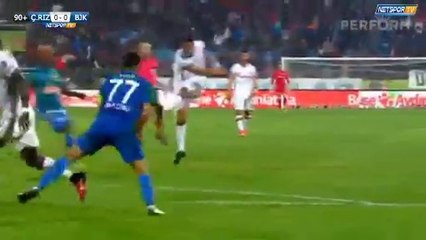 Adriano Super Goal - Caykur Rizespor 0-1 Besiktas - 01.10.2016